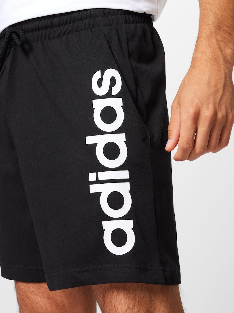 Sinned X About You Regular Pantalón Deportivo 'Essentials' ADIDAS SPORTSWEAR En Negro