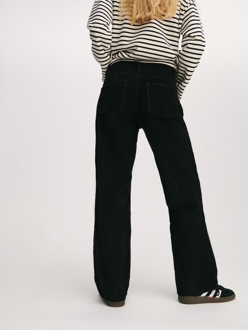 Sinned X About You Regular Pantalón 'Eve' ABOUT YOU X Marie Von Behrens En Negro