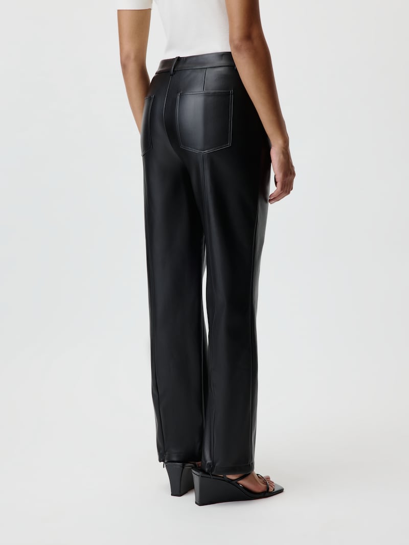 Sinned X About You Regular Pantalón 'Naomi' LeGer By Lena Gercke En Negro