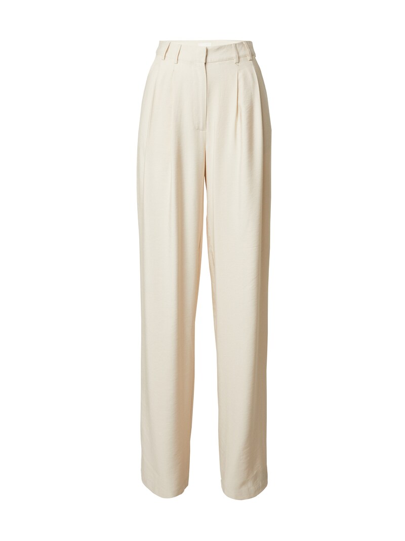 sinned x about you regular Pantalón plisado 'Draco Tall' LeGer by Lena Gercke en Beige