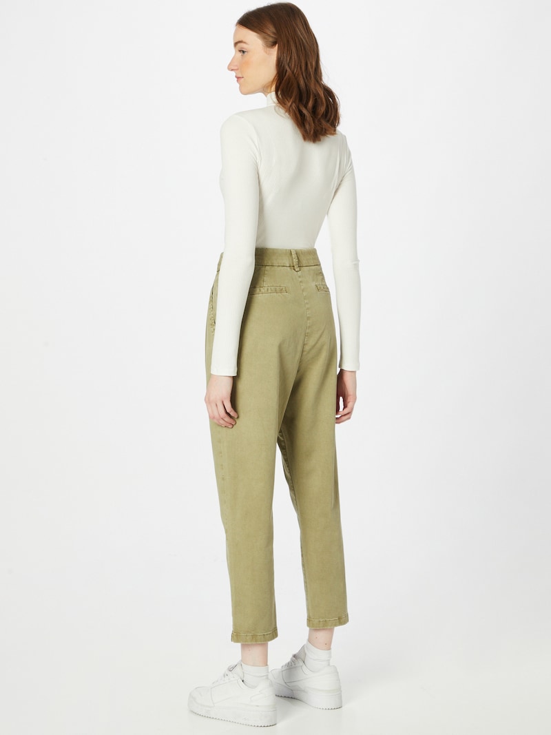 Sinned X About You Regular Pantalón Plisado ESPRIT En Oliva