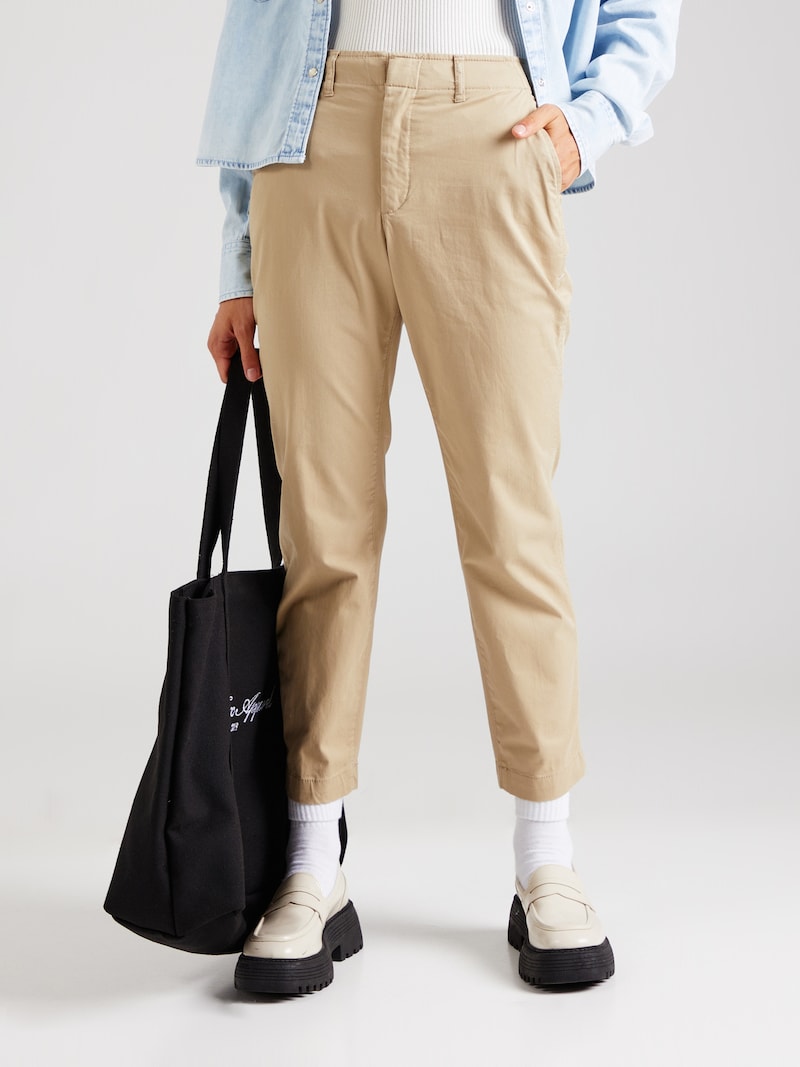 Sinned X About You Regular Pantalón 'V-DOWNTOWN' GAP En Caqui