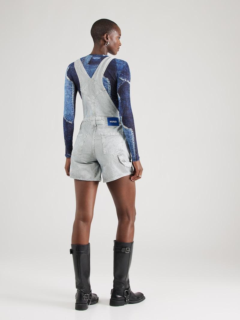 Sinned X About You Regular Peto Vaquero 'Gaisha_B' HUGO En Azul Denim