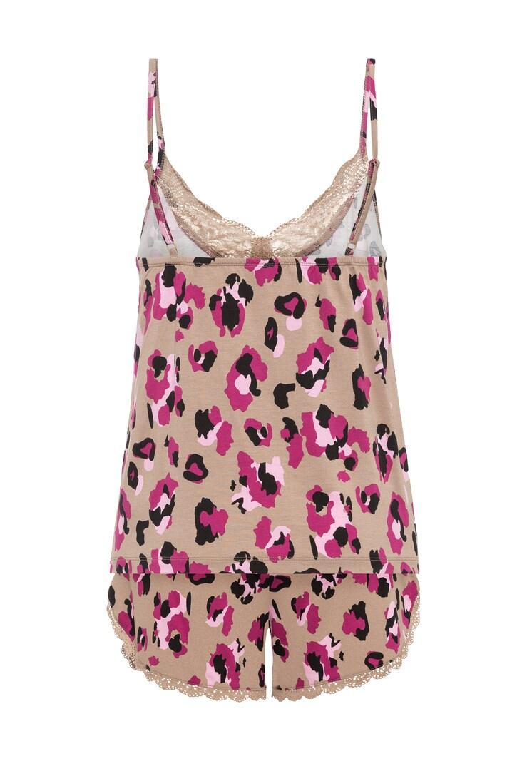 Sinned X About You Regular Pijama De Pantalón Corto 'Lovly Nights' LASCANA En Rosa Altrosa