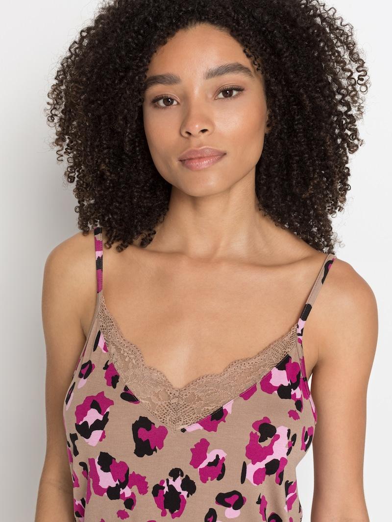 Sinned X About You Regular Pijama De Pantalón Corto 'Lovly Nights' LASCANA En Rosa Altrosa