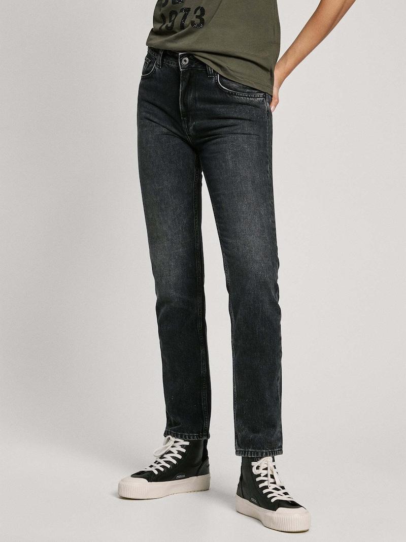 Sinned X About You Regular Vaquero Pepe Jeans En Negro Denim