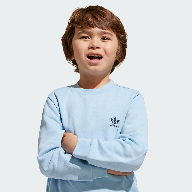 Sinned X About You Ropa Para Correr ADIDAS ORIGINALS En Azul Claro