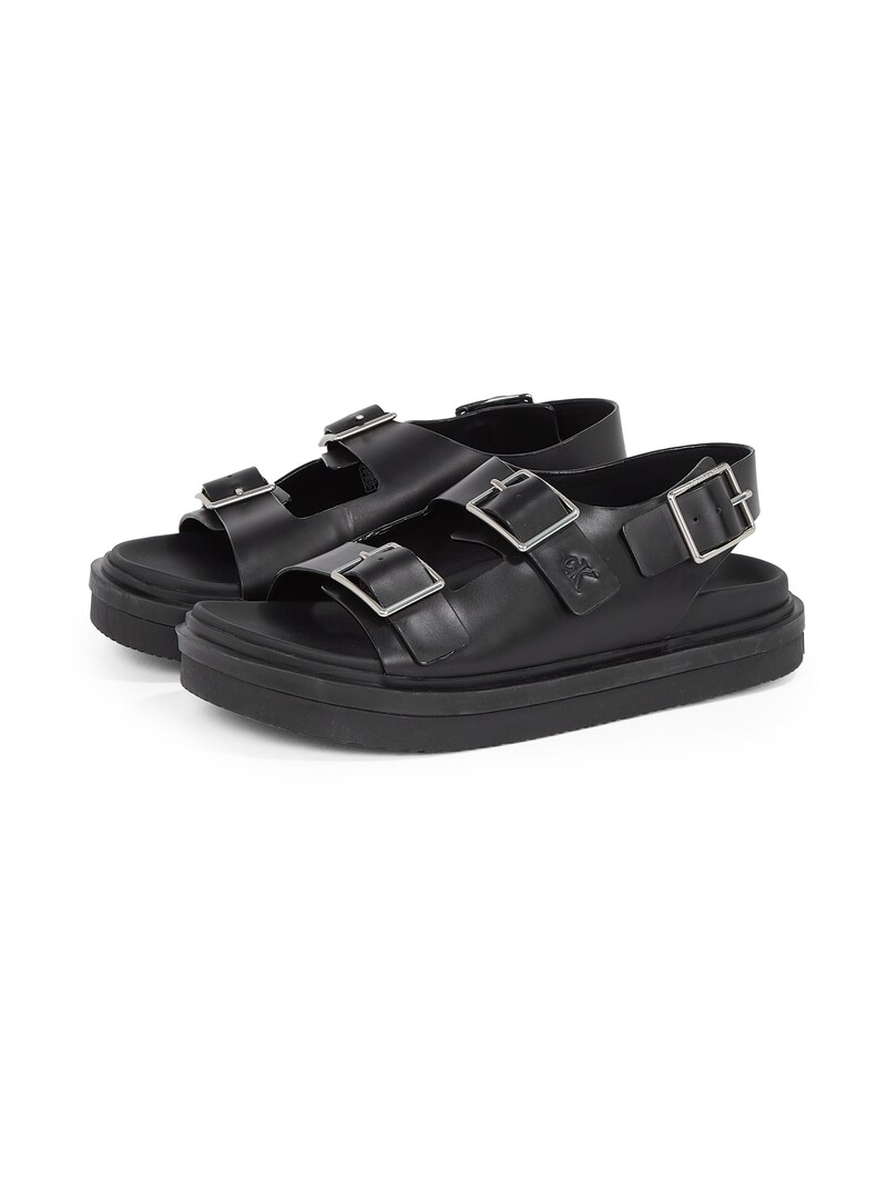 Sinned X About You Sandalias Calvin Klein Jeans En Negro