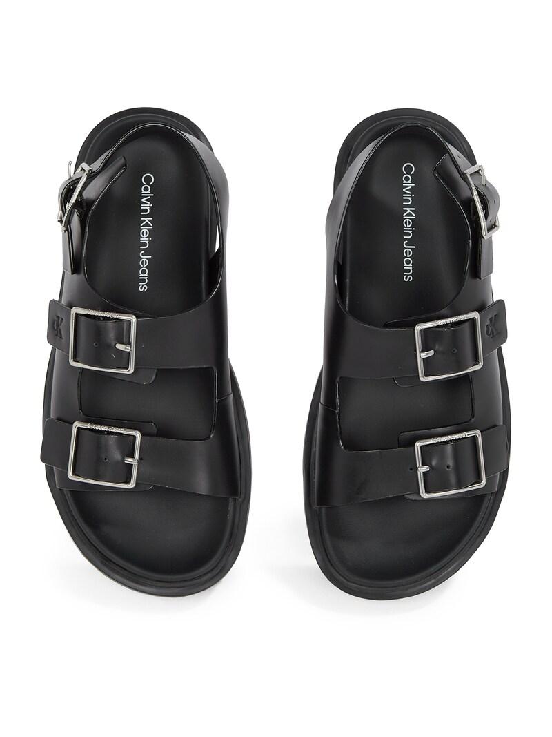 Sinned X About You Sandalias Calvin Klein Jeans En Negro