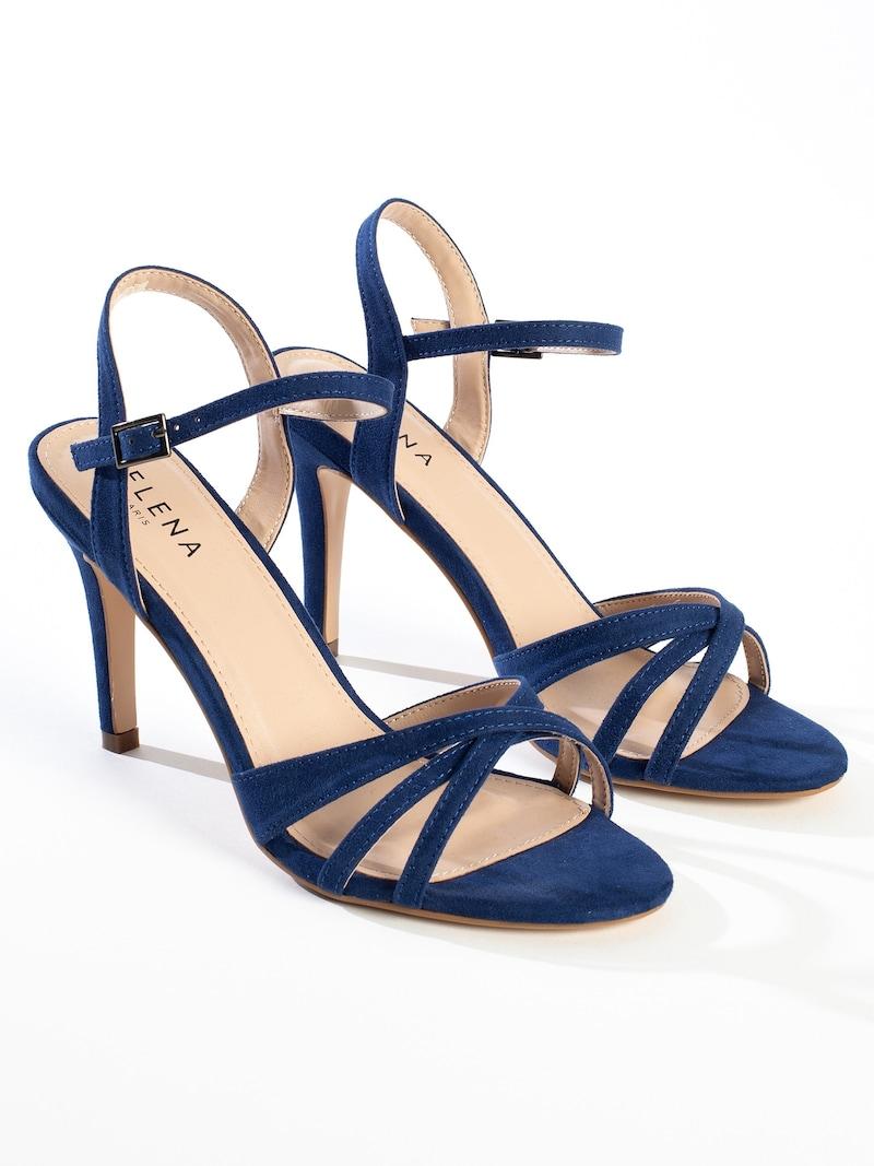 Sinned X About You Sandalias 'Ciara' Celena En Azul Oscuro