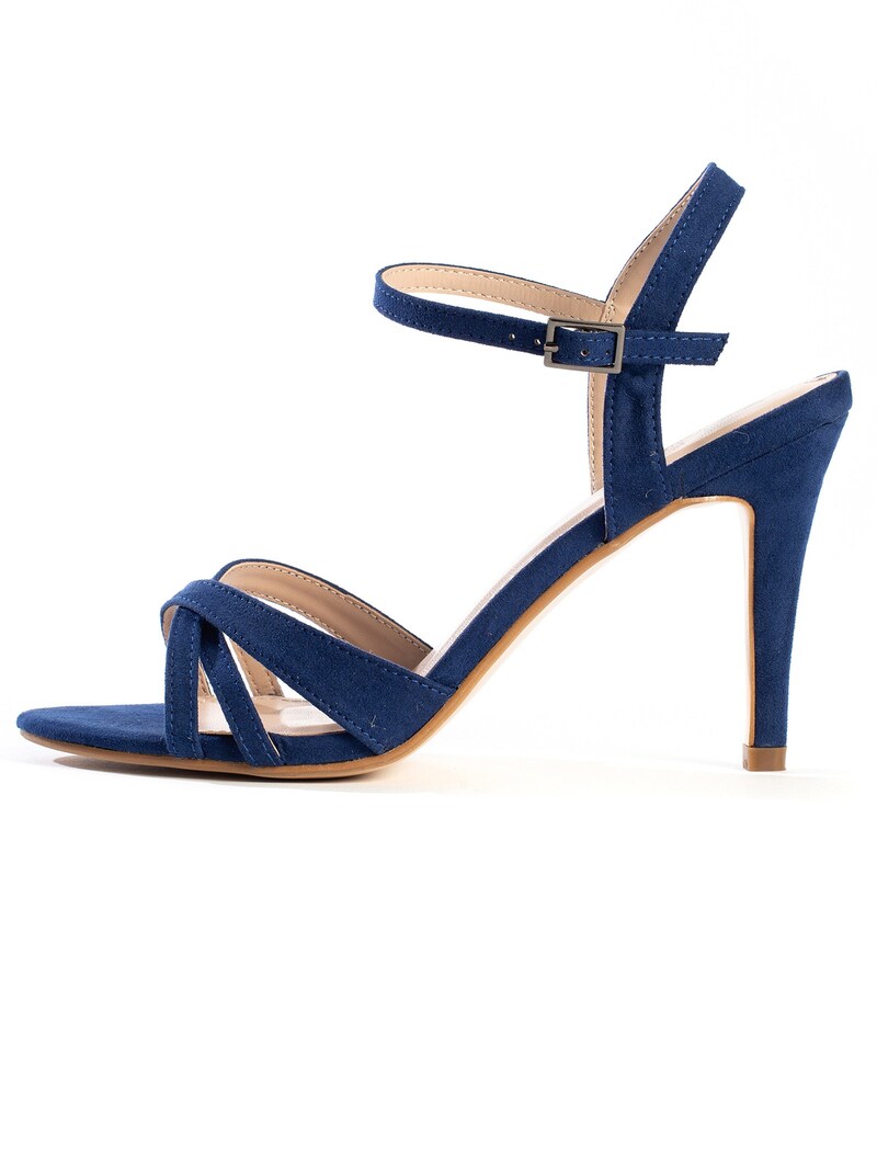 sinned x about you Sandalias 'Ciara' Celena en Azul Oscuro