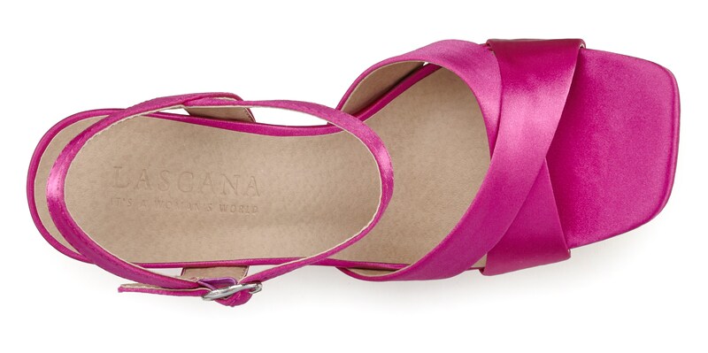 Sinned X About You Sandalias Con Hebilla LASCANA En Rosa