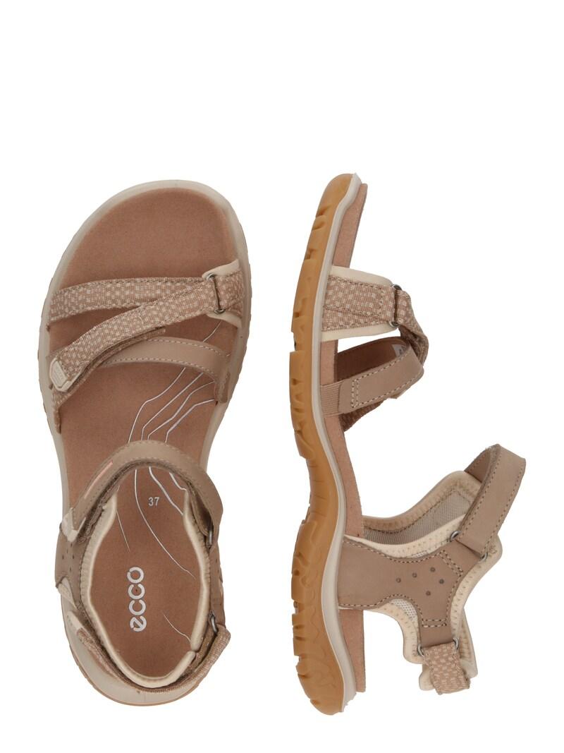 Sinned X About You Sandalias De Trekking 'OFFROAD' ECCO En Beige Piel