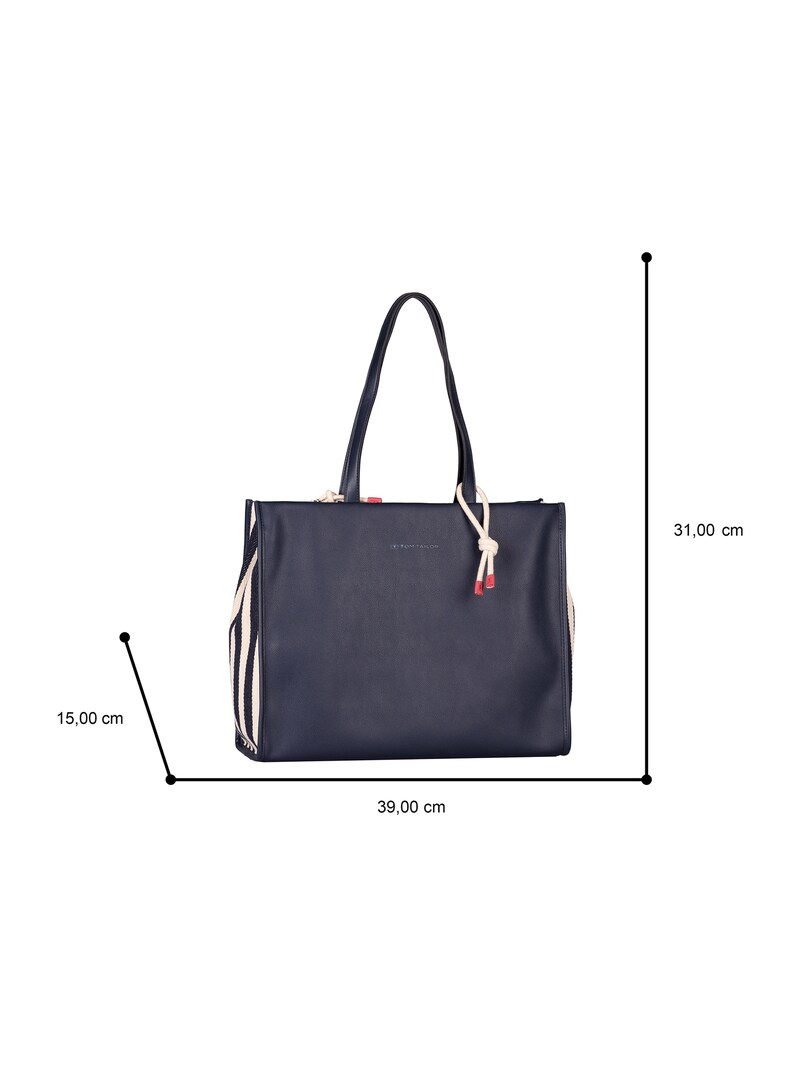 Sinned X About You Shopper 'Kama' TOM TAILOR En Azul Oscuro