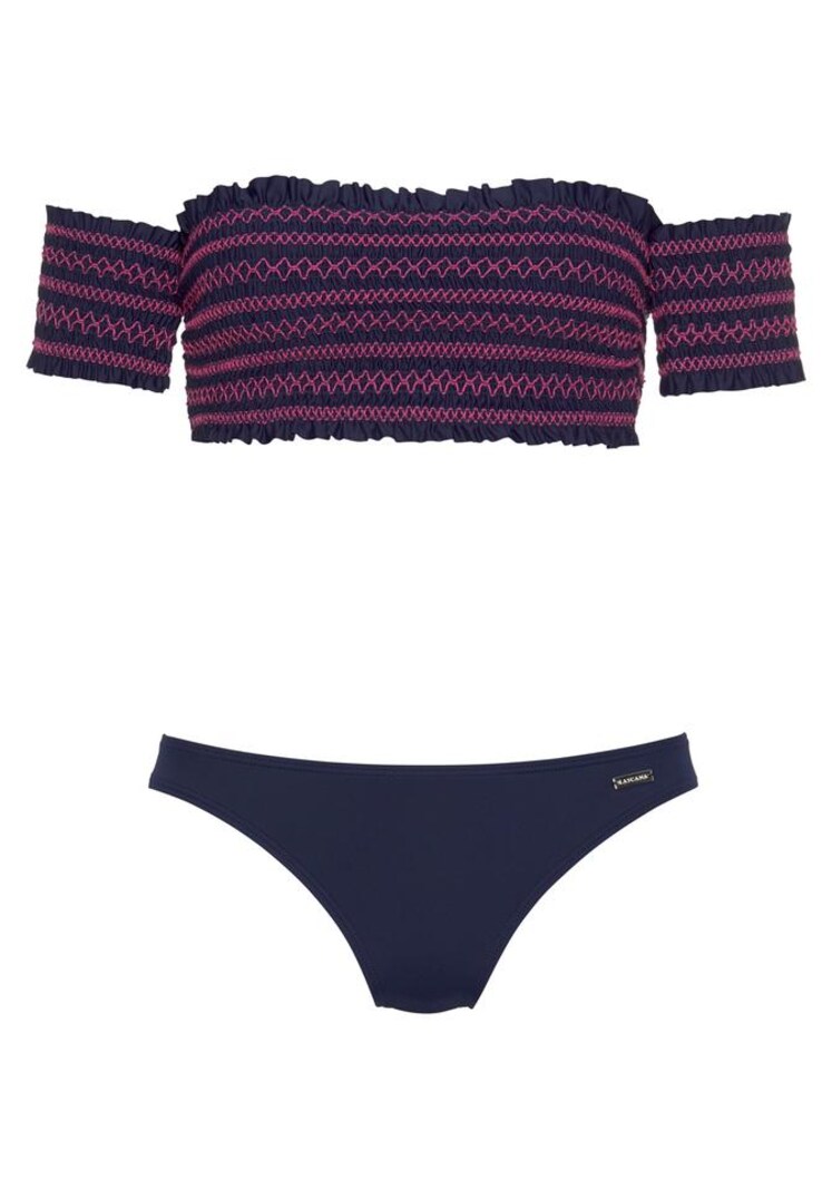 sinned x about you Bandeau Bikini LASCANA en Navy