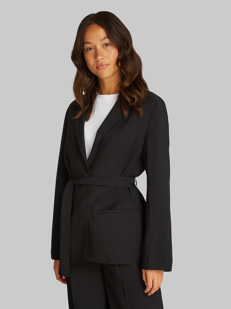 Sinned X About You Blazer Calvin Klein En Negro