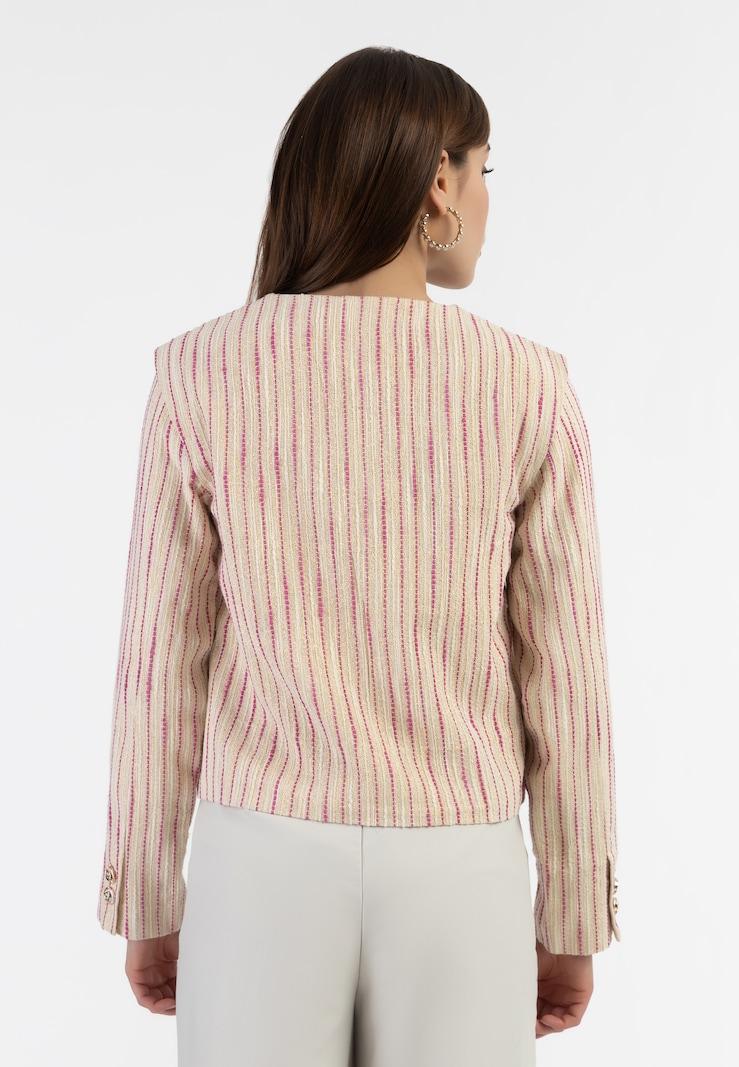 Sinned X About You Blazer Faina En Rosa