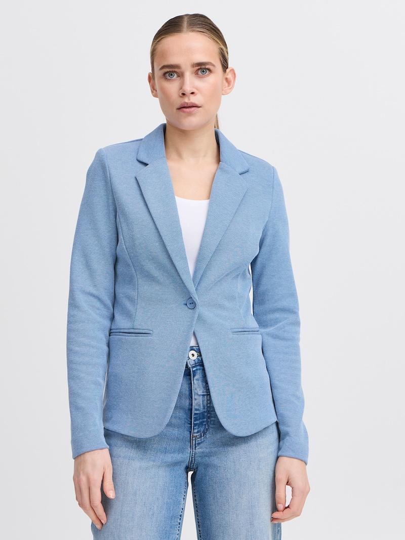 Sinned X About You Blazer ICHI En Azul Cielo