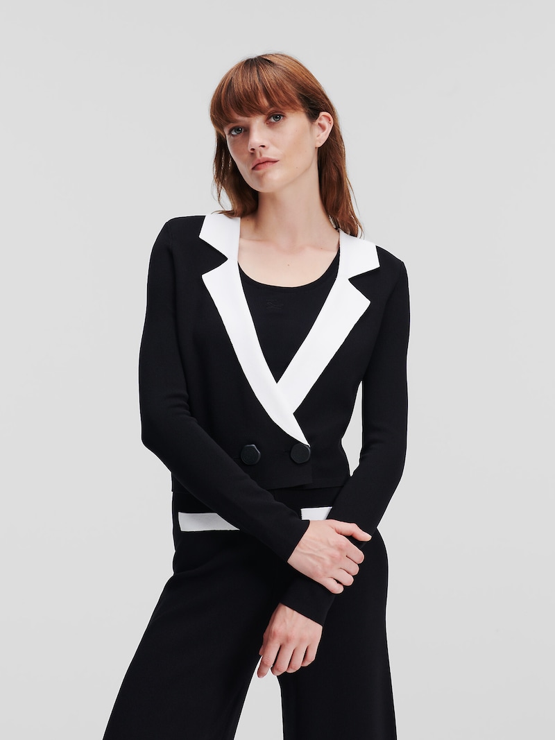 Sinned X About You Blazer Karl Lagerfeld En Negro