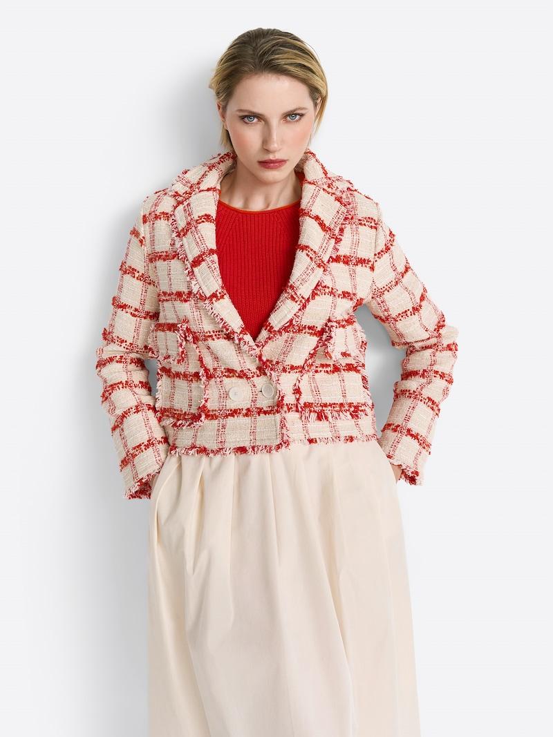 Sinned X About You Blazer Rich & Royal En Beige