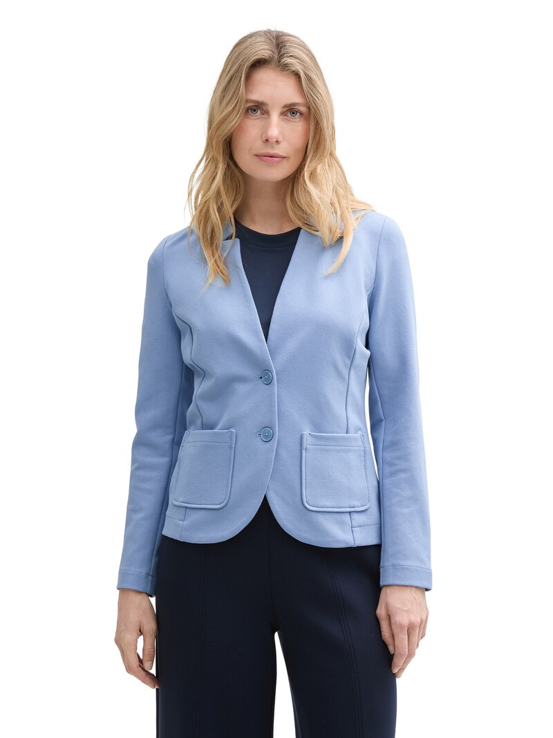 Sinned X About You Blazer TOM TAILOR En Azul Claro