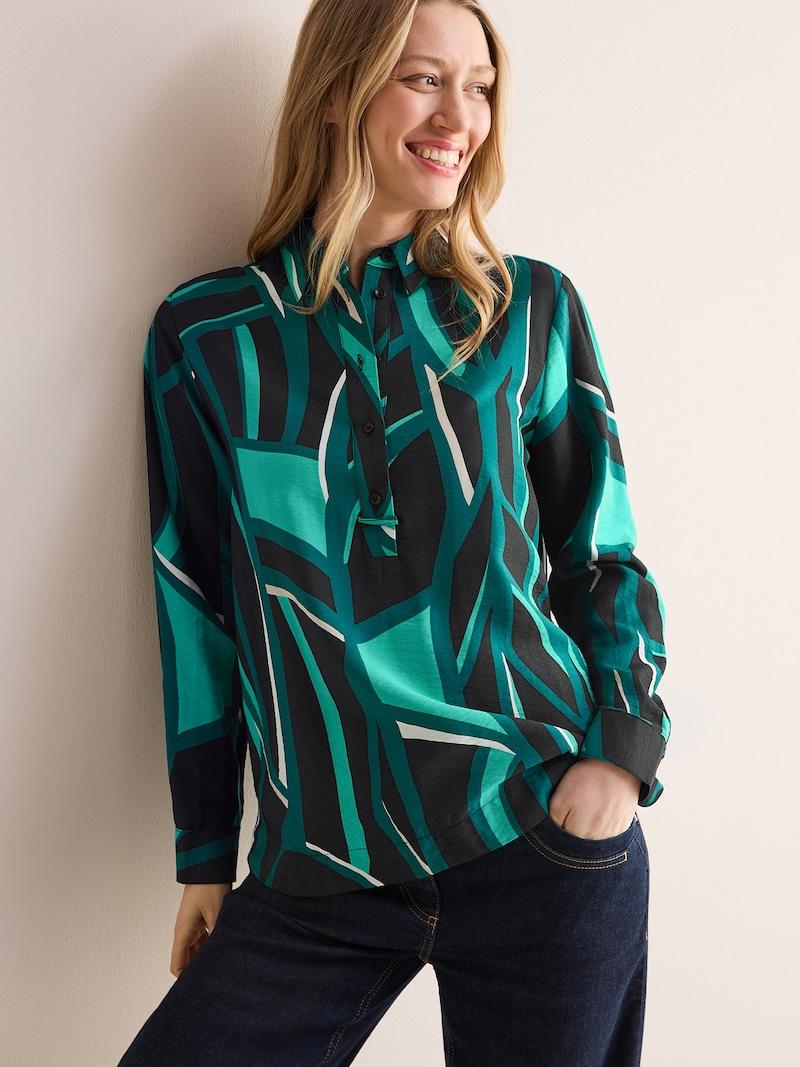 Sinned X About You Blusa CECIL En Esmeralda Menta