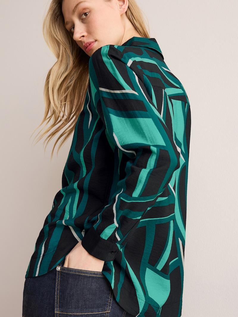 Sinned X About You Blusa CECIL En Esmeralda Menta