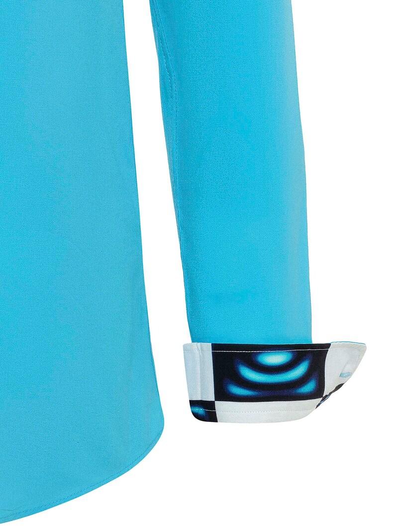 Sinned X About You Blusa Dandalo En Turquesa