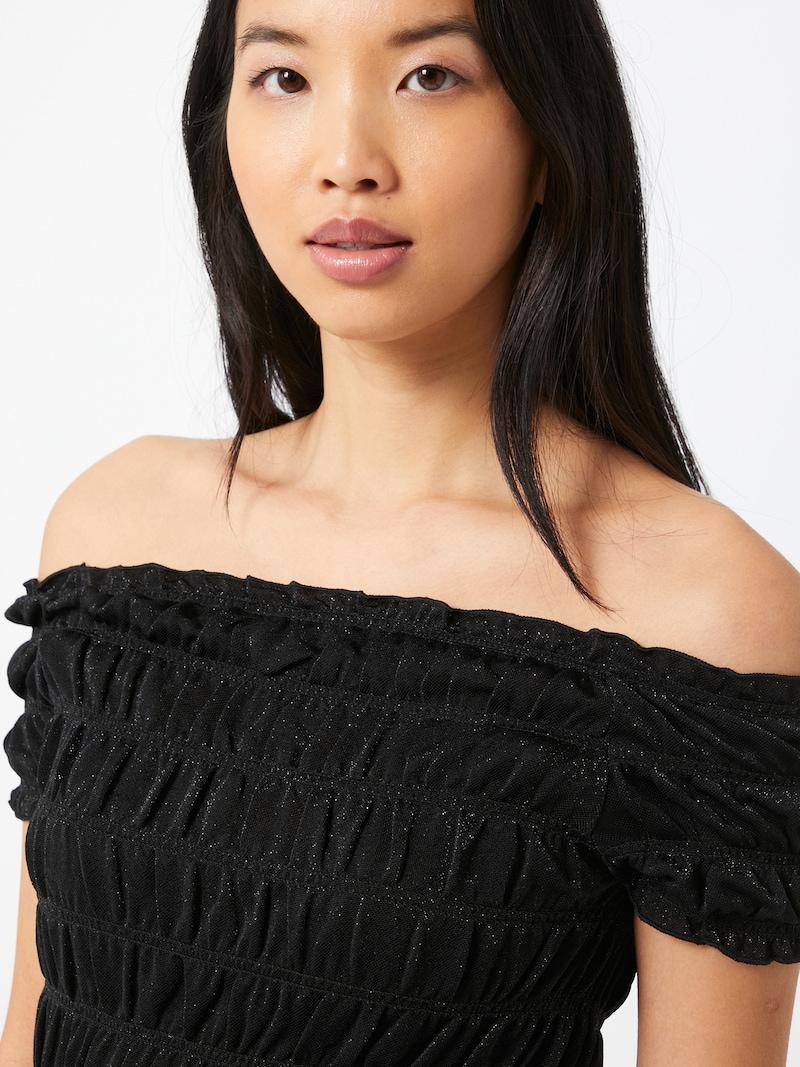 Sinned X About You Blusa 'Djane' PIECES En Negro