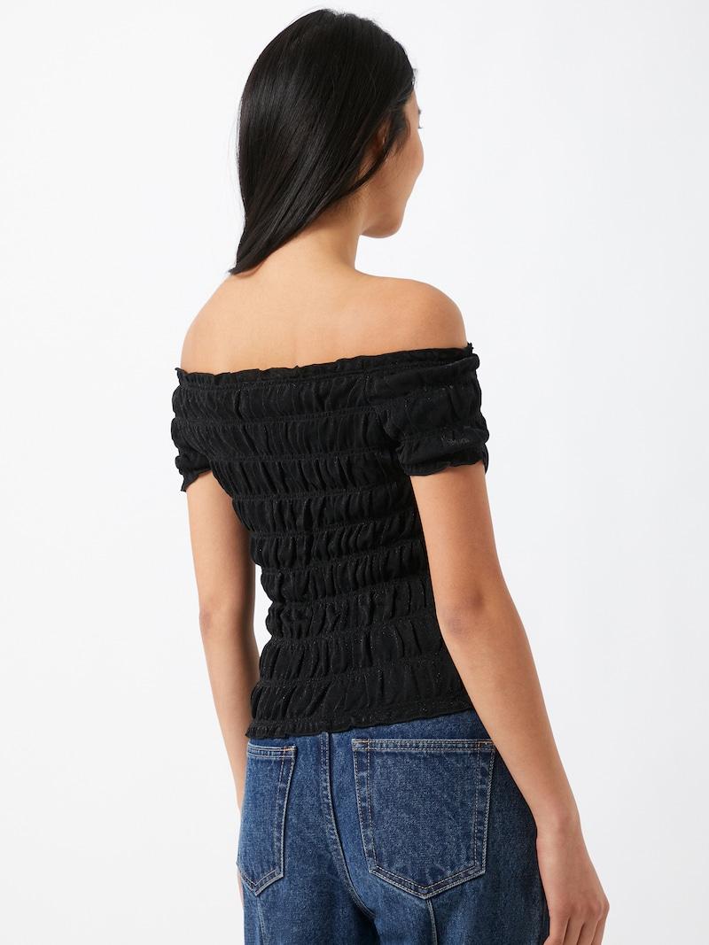 Sinned X About You Blusa 'Djane' PIECES En Negro