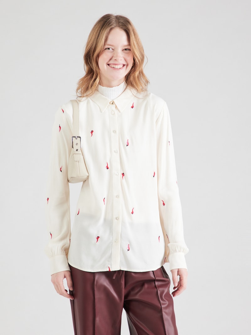 Sinned X About You Blusa Fabienne Chapot En Crema