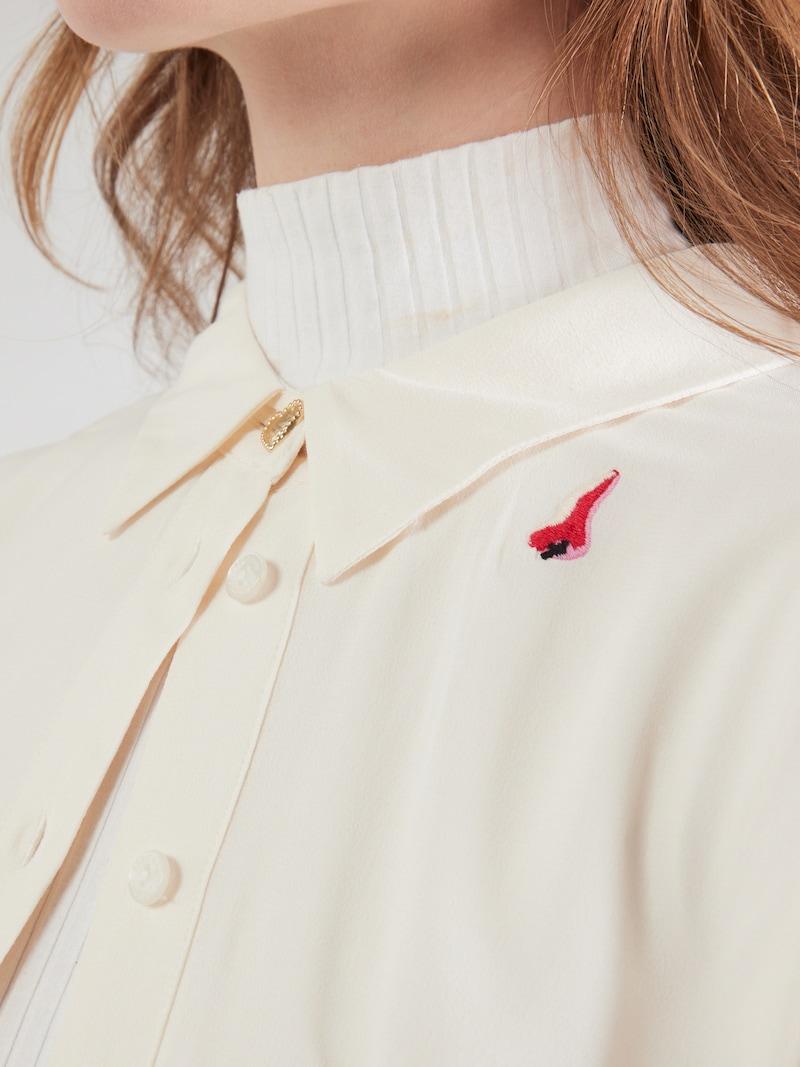 Sinned X About You Blusa Fabienne Chapot En Crema