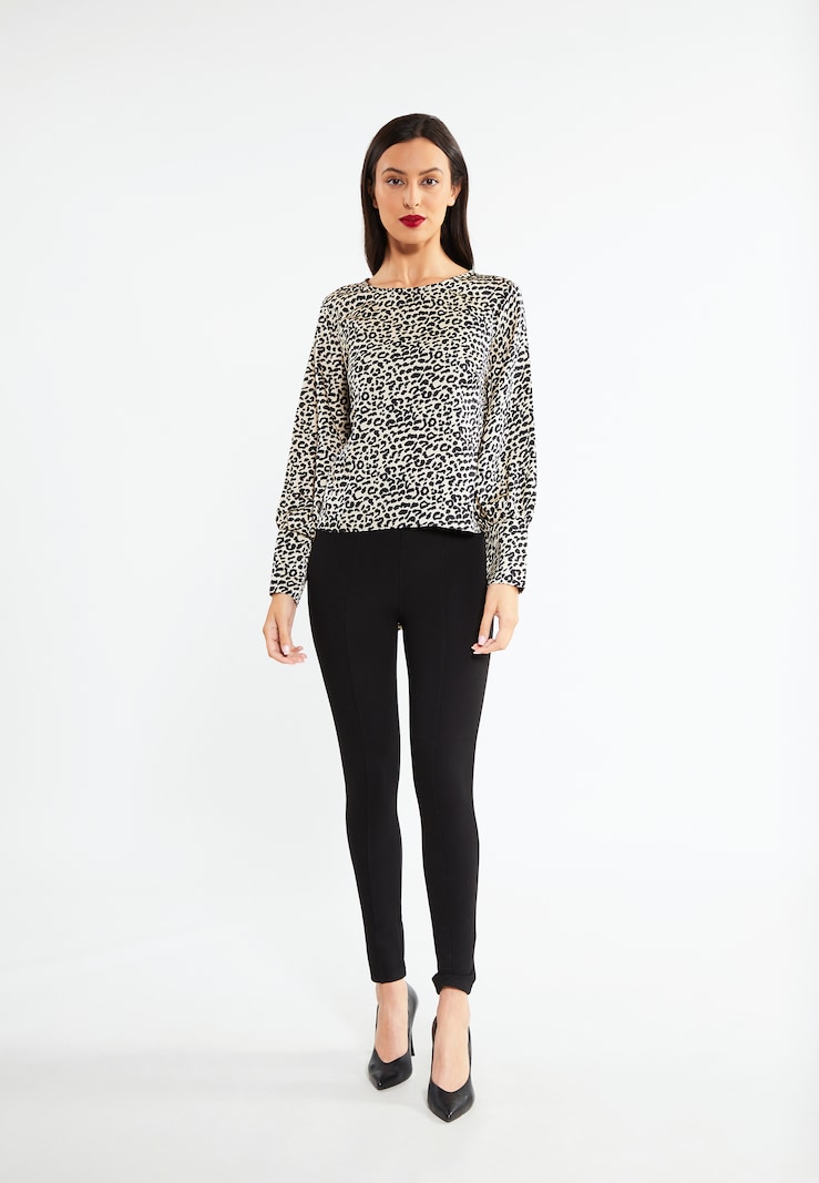 Sinned X About You Blusa Faina En Crema