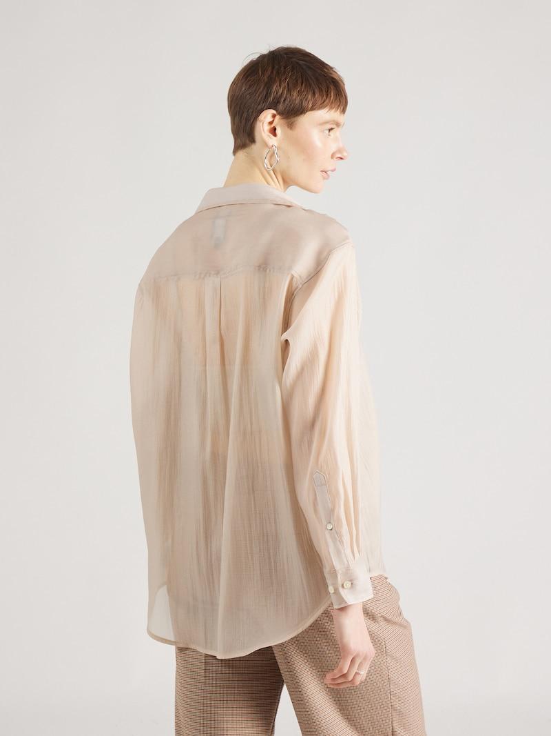 Sinned X About You Blusa GAP En Beige