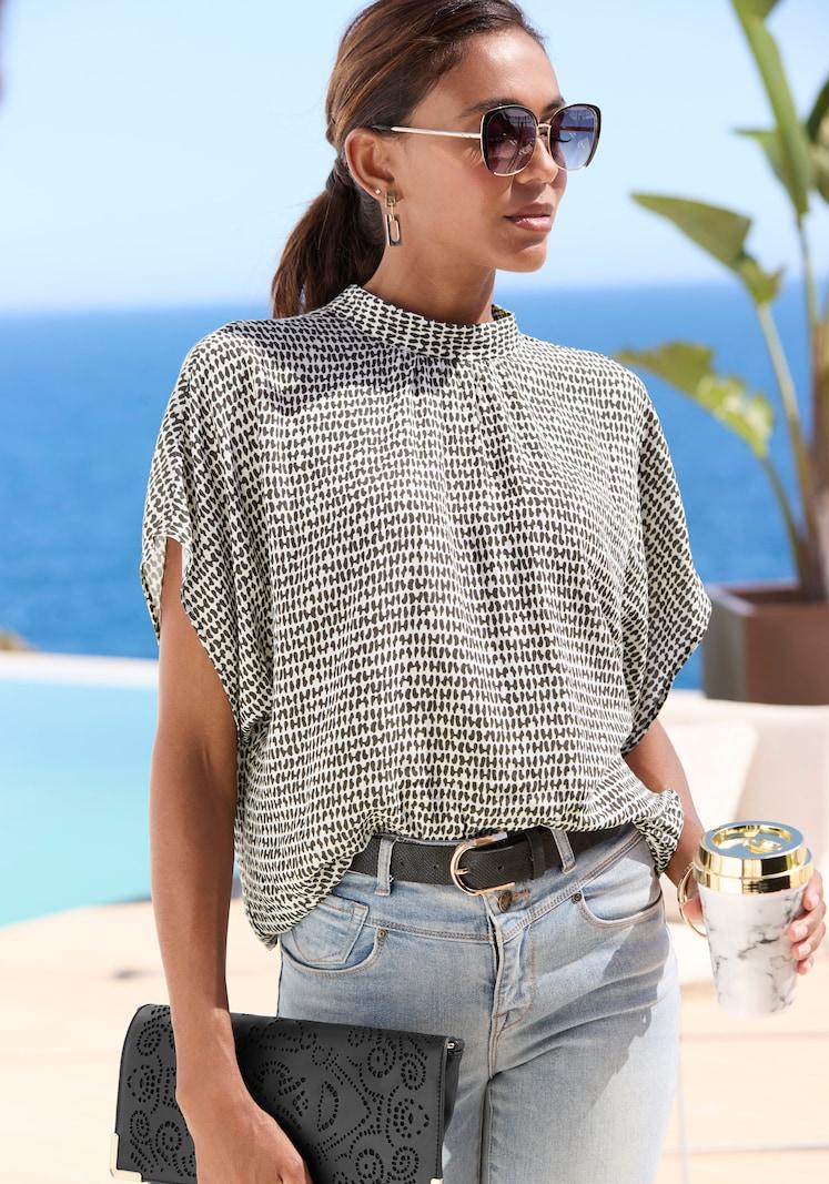 Sinned X About You Blusa LASCANA En Blanco