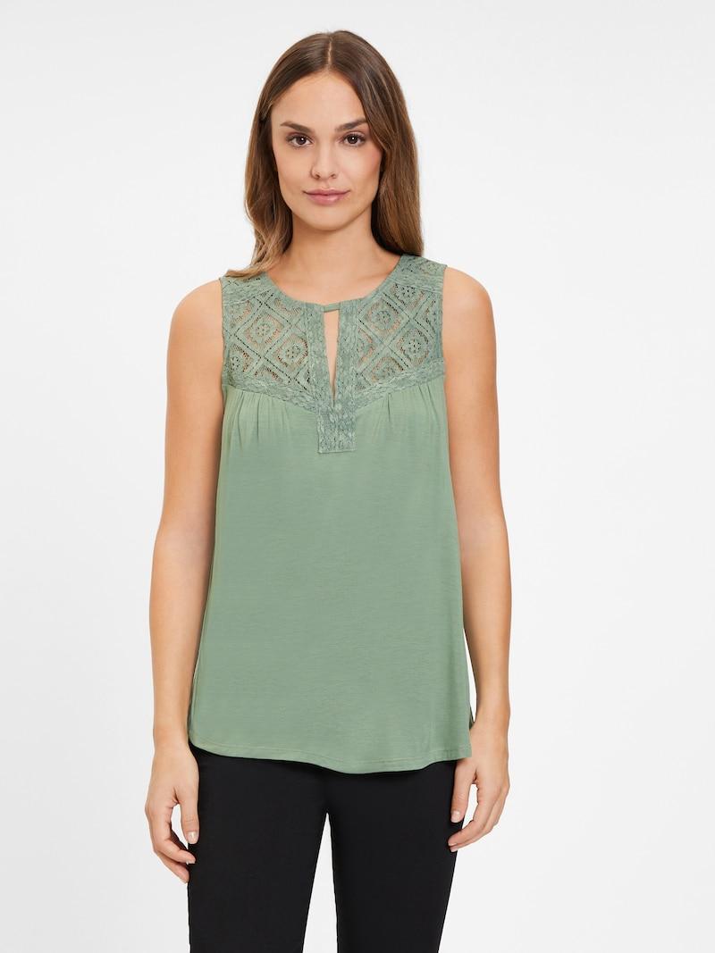 Sinned X About You Blusa LASCANA En Caqui