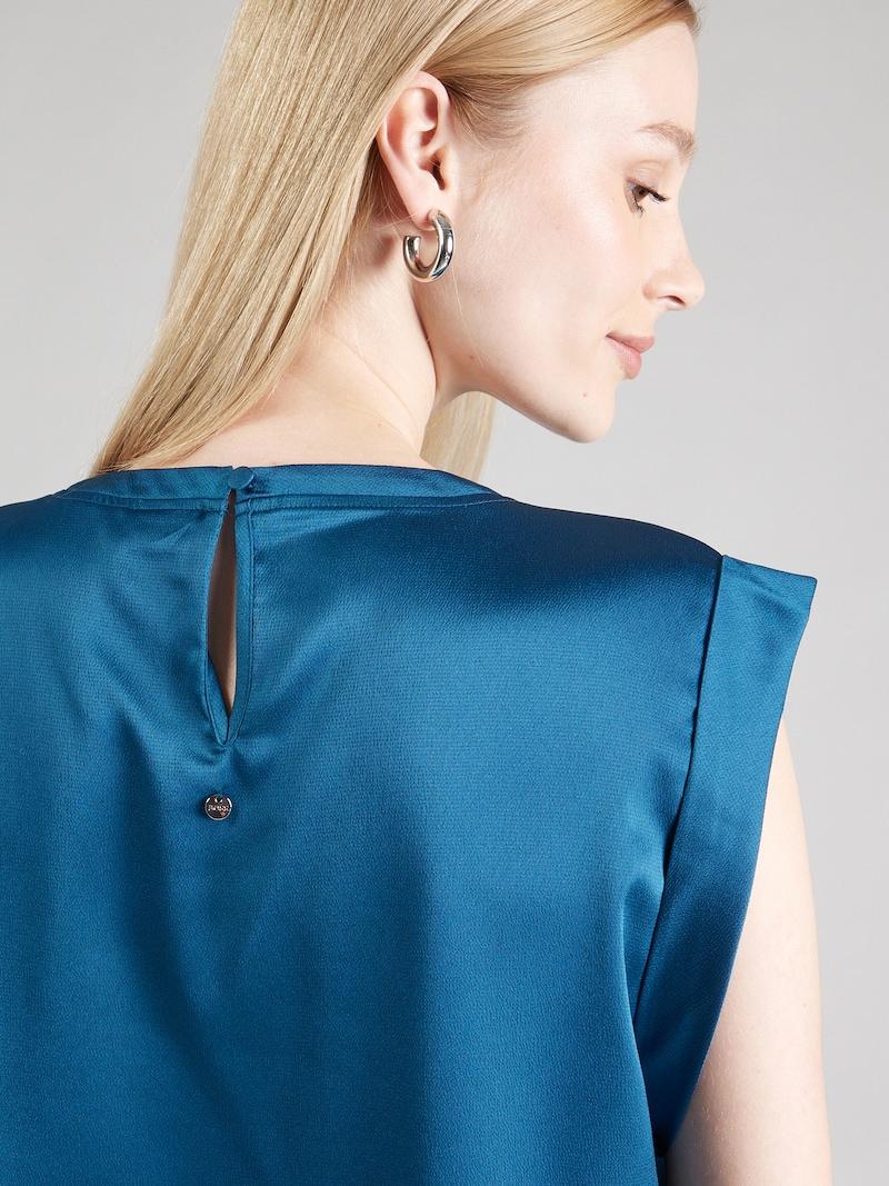 Sinned X About You Blusa 'Leaska' BOSS En Azul Real