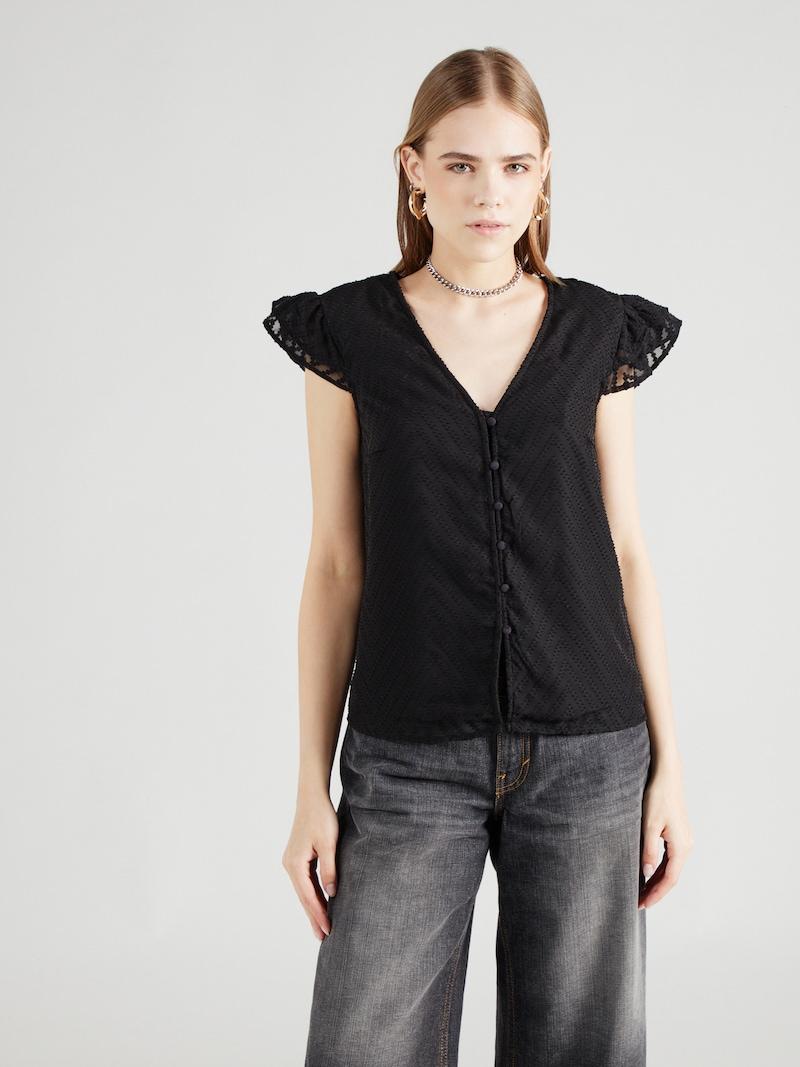 Sinned X About You Blusa 'MICHELLE' VILA En Negro
