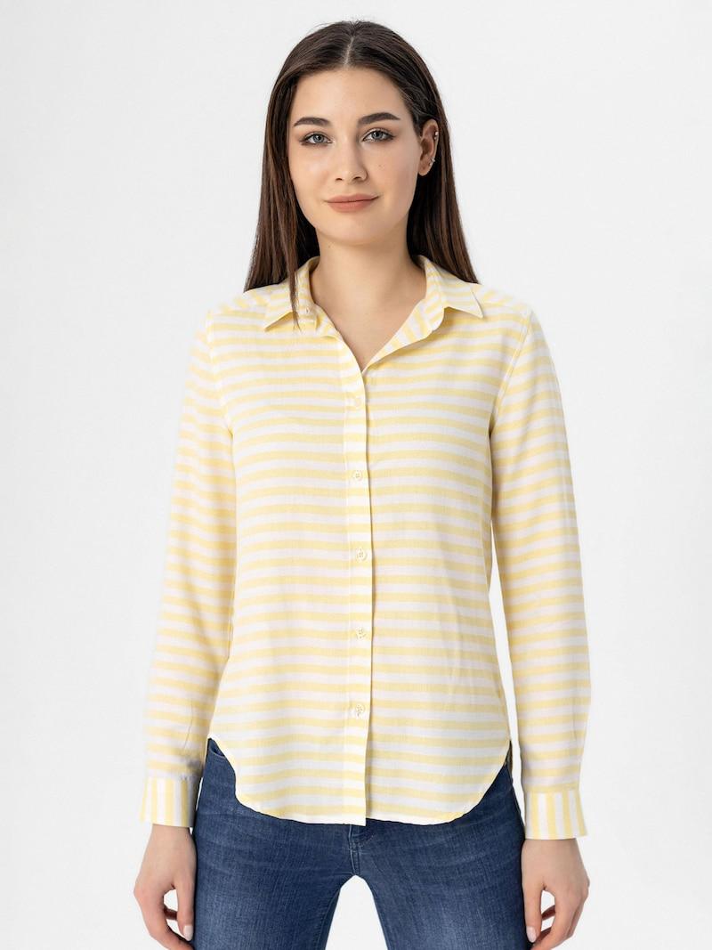 Sinned X About You Blusa Moxx Paris En Amarillo