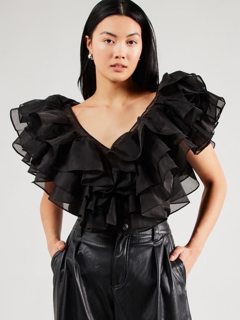 Sinned X About You Blusa Ted Baker En Negro