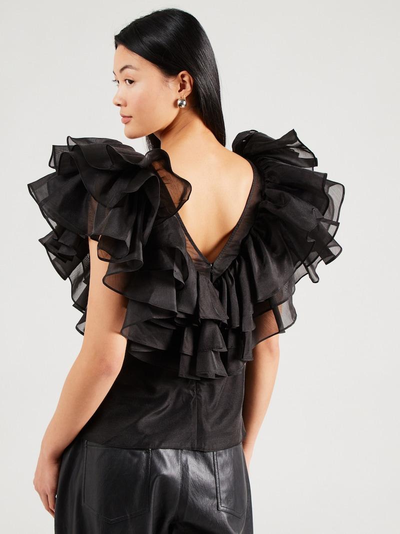 Sinned X About You Blusa Ted Baker En Negro