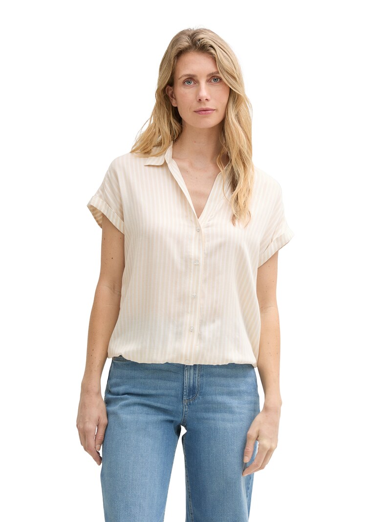 Sinned X About You Blusa TOM TAILOR En Crema