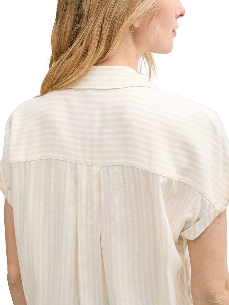 Sinned X About You Blusa TOM TAILOR En Crema