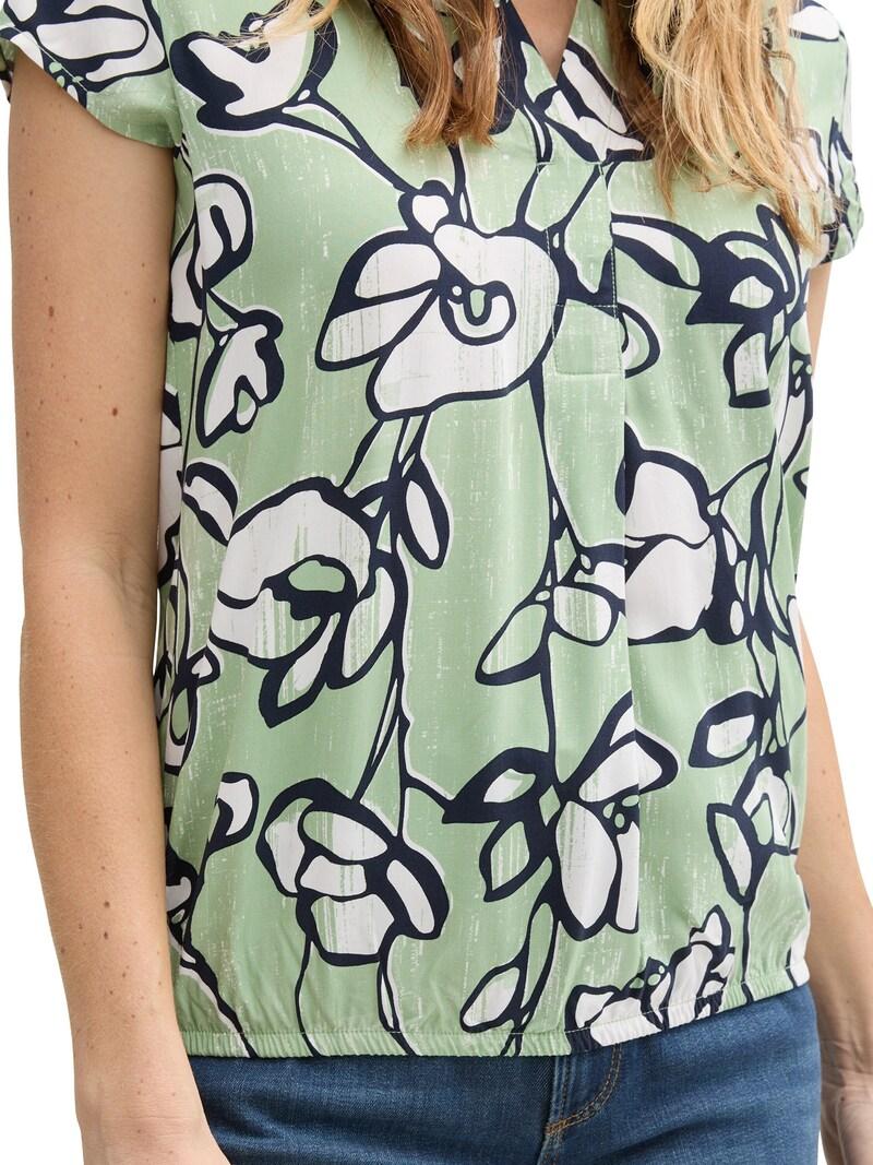 Sinned X About You Blusa TOM TAILOR En Verde Claro