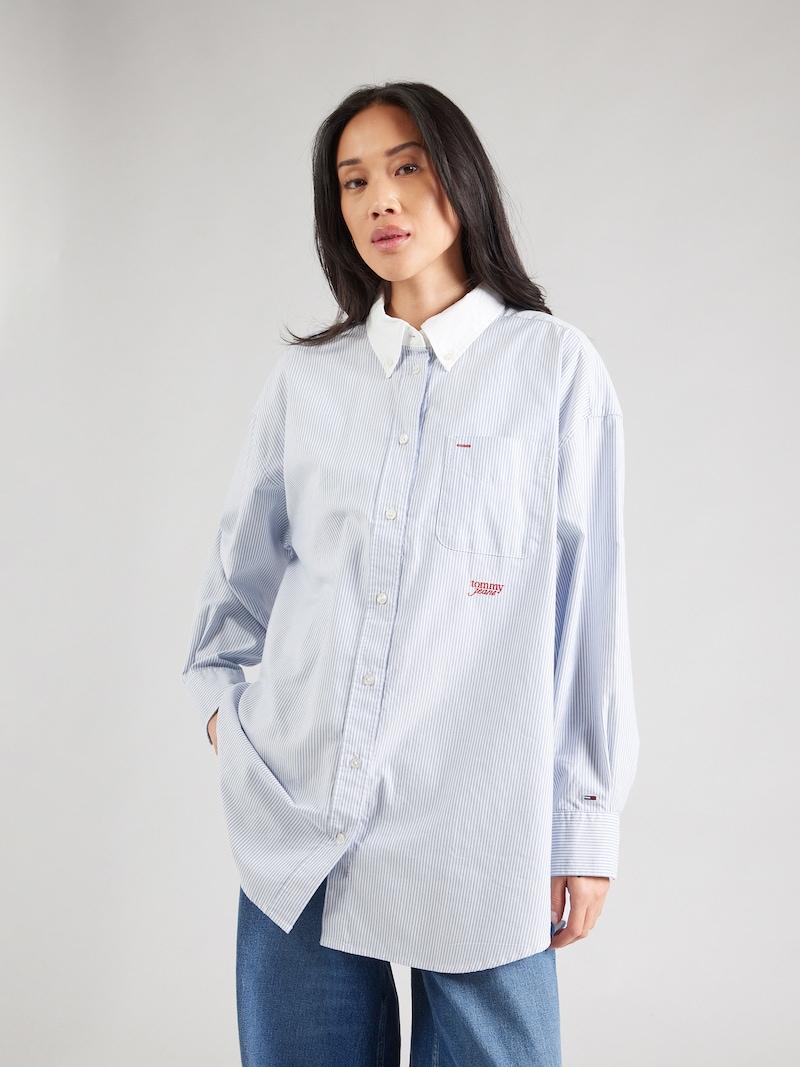 Sinned X About You Blusa Tommy Jeans En Azul Claro