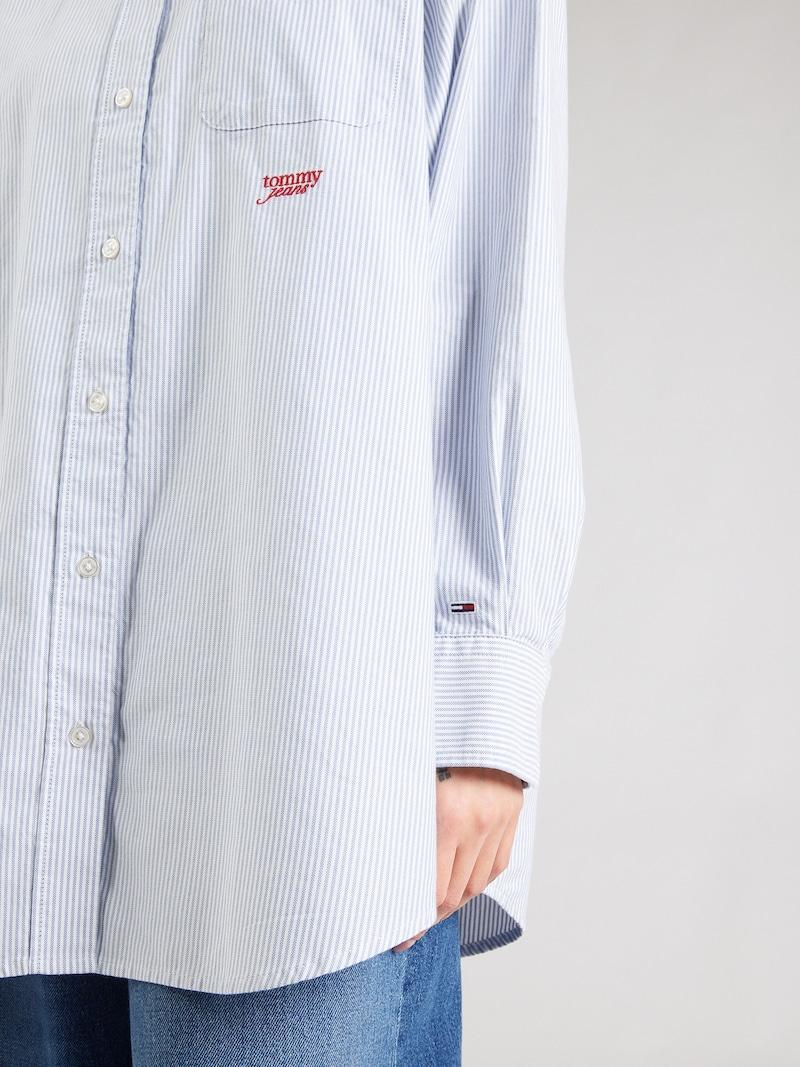 Sinned X About You Blusa Tommy Jeans En Azul Claro