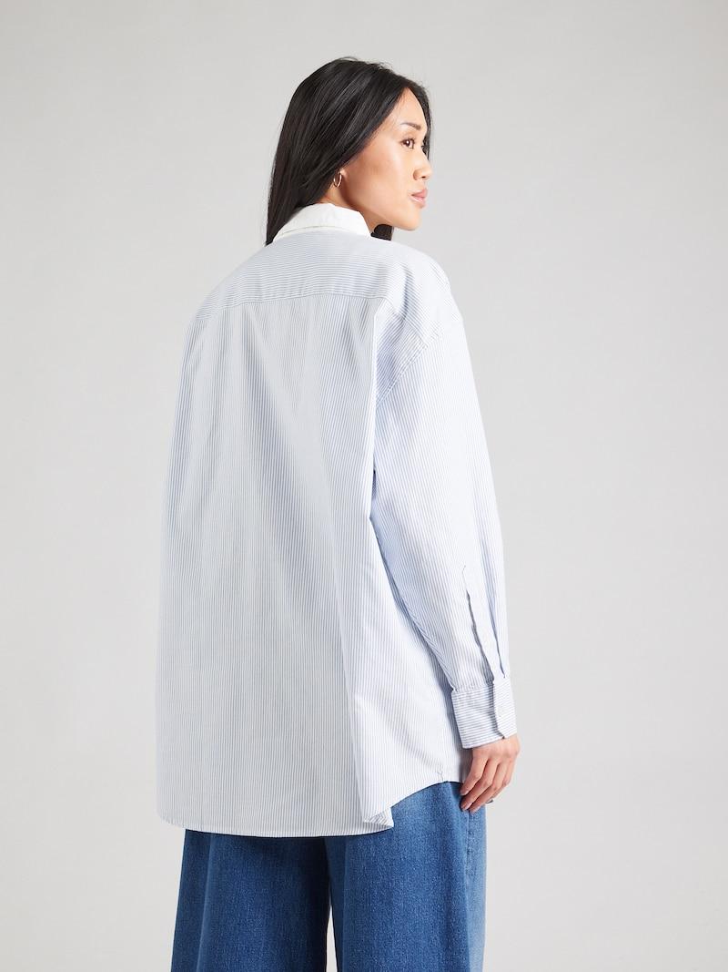 Sinned X About You Blusa Tommy Jeans En Azul Claro