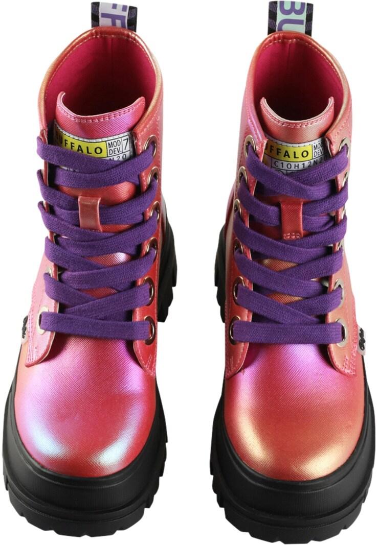 Sinned X About You Botas BUFFALO En Rosa