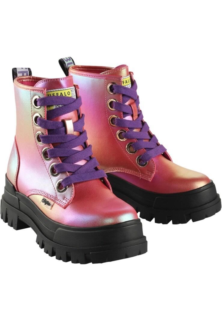 Sinned X About You Botas BUFFALO En Rosa