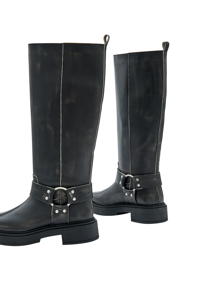 Sinned X About You Botas 'Clara' EDITED En Negro